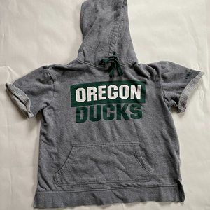 Oregon Ducks short sleeved sweatshirt